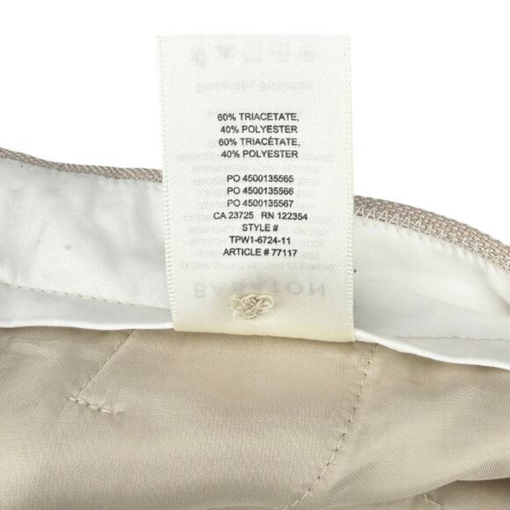 Aritzia Babaton Borna Longline Pleated Shorts In Denude Size 2 - Picture 5 of 6